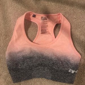 Gymshark Ombré seamless sports bra